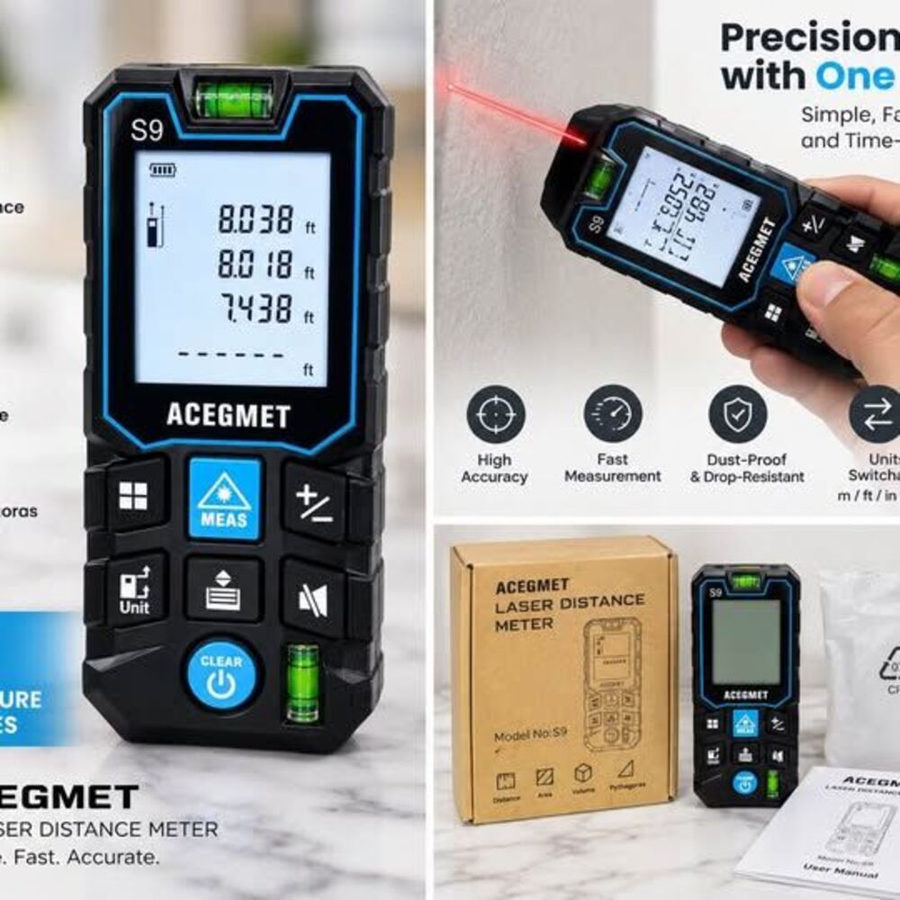 Acegmet S9 Laser Distance Meter
